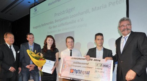 Junioren-Marketingpreis für die "Leipziger Leuchtspur"